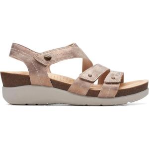 image:imageClarks Womens Calenne ClaraBronze Metallic Textile