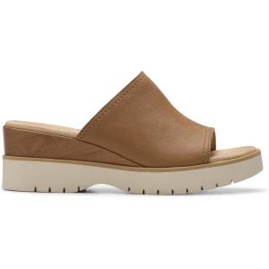 image:imageClarks Womens Diaz SlideTan Leather