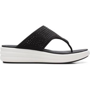 image:imageClarks Womens Drift Jaunt Wedge SandalBlack