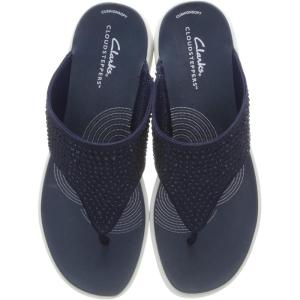 image:imageClarks Womens Drift Jaunt Wedge SandalNavy