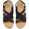 image:imageClarks Womens Heritage Casual Flat SandalGrey