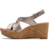 image:imageClarks Womens Rose StyleTaupe Metallic Synthetic
