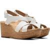 image:imageClarks Womens Rose StyleWhite Leather