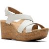 image:imageClarks Womens Rose StyleWhite Leather
