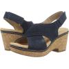 image:imageClarks womens WedgeWedge SandalNavy