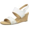 image:imageClarks Womens Modern SandalWhite Leather