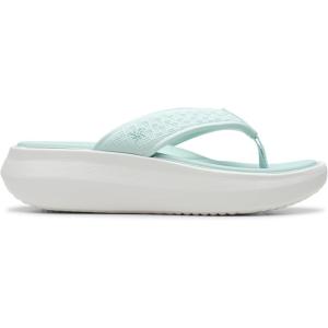 image:imageClarks Womens Athleisure FlipFlopSeafoam Green Synthetic