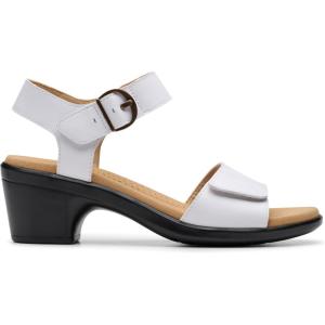 image:imageClarks Womens Emily 2 AmandaWhite Leather