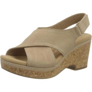 image:imageClarks womens WedgeWedge SandalSand Leather 010