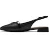 image:imageClarks Womens Natalyn Sling Ballet FlatBlack Raffia