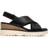 image:imageClarks womens Diaz CrossBlack Leather