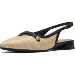 image:imageClarks Womens Natalyn Sling Ballet FlatNatural Raffia