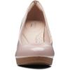 image:imageClarks Womens Ambyr Joy PumpsDusty Rose Patent Synthetic