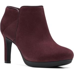 image:imageClarks Womens Ambyr Joy PumpsBurgundy Suede