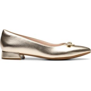 image:imageClarks Womens Natalyn TrimGold Metallic Synthetic