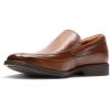 image:imageClarks Mens Tilden Free LoaferBrown Dark Tan Leather