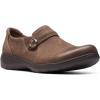 image:imageClarks Womens Carleigh Pearl LoafersTaupe Nubuck