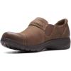 image:imageClarks Womens Carleigh Pearl LoafersTaupe Nubuck