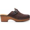 image:imageClarks Womens Paizlee NoraDark Brown Suede