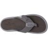 image:imageClarks Mens Breeze Cloudsteppers FlipFlopGrey Suede