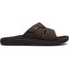 image:imageClarks Mens Breeze Slide SandalDark Brown Synthetic