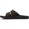 image:imageClarks Mens Breeze Slide SandalDark Brown Synthetic
