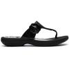 image:imageClarks Womens Breeze Cove Cloudsteppers FlipFlopBlack Patent Synthetic