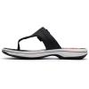 image:imageClarks Womens Breeze Cove Cloudsteppers FlipFlopBlack Synthetic