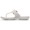 image:imageClarks Womens Breeze Cove Cloudsteppers FlipFlopOff White Synthetic