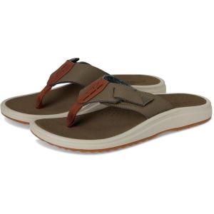 image:imageClarks Mens Breeze Cloudsteppers FlipFlopGreen Combi Synthetic