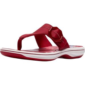 image:imageClarks Womens Breeze Cove Cloudsteppers FlipFlopCherry