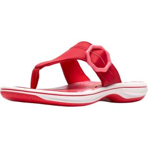 image:imageClarks Womens Breeze Cove Cloudsteppers FlipFlopPoppy Red