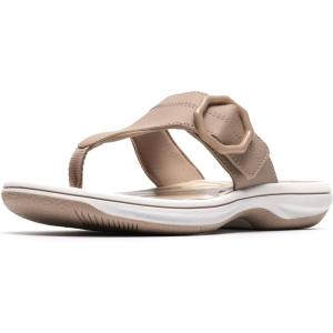 image:imageClarks Womens Breeze Cove Cloudsteppers FlipFlopSand Synthetic