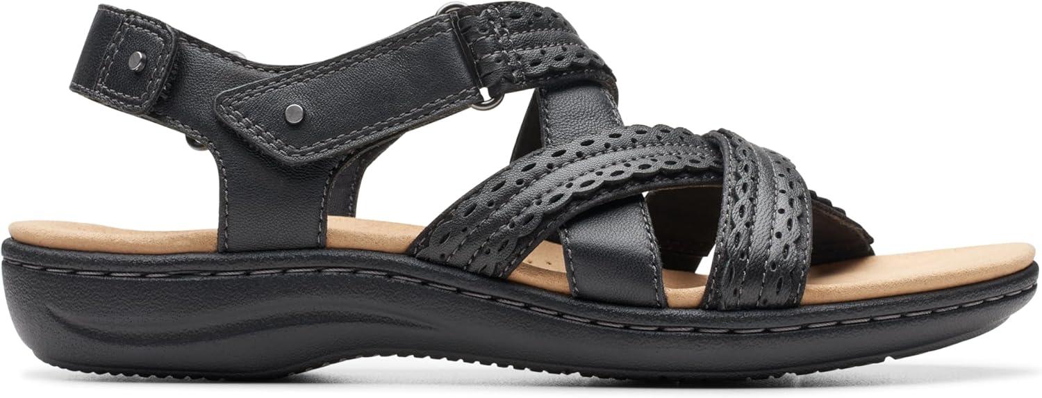 Clarks Women’s Laurieann Rena(Black Combi) - Clarks