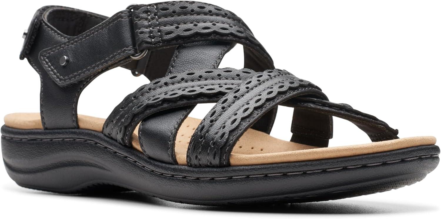 Clarks Women’s Laurieann Rena(Black Combi) - Clarks