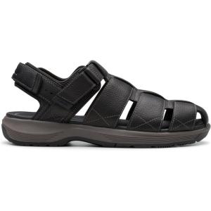 image:imageClarks Mens Guideview Cove Fisherman SandalBlack Leather