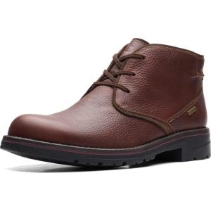 image:imageClarks Mens Morris Peak WaterproofBrown Tumbled Leather
