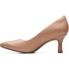 image:imageClarks Womens Kataleyna Gem PumpsWarm Beige Leather