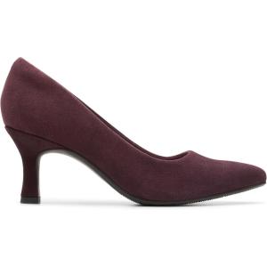 image:imageClarks Womens Kataleyna Gem PumpsPlum Suede