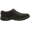 image:imageClarks Mens Laceup Shoes Leather ShoesBlack Black Tumbled Leather