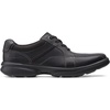 image:imageClarks Mens Laceup Shoes Leather ShoesBlack Tumbled Leather