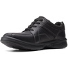image:imageClarks Mens Laceup Shoes Leather ShoesBlack Tumbled Leather