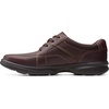 image:imageClarks Mens Laceup Shoes Leather ShoesBrown Tumbled Leather