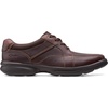 image:imageClarks Mens Laceup Shoes Leather ShoesBrown Tumbled Leather