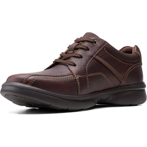 image:imageClarks Mens Laceup Shoes Leather ShoesBrown Tumbled Leather