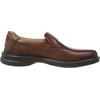 image:imageClarks Mens Gessler Step LoafersDark Tan Lea