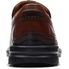 image:imageClarks Mens Gessler Step LoafersDark Tan Leather