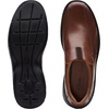 image:imageClarks Mens Gessler Step LoafersDark Tan Leather