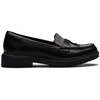 Black Combi Leather