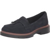 Navy Suede